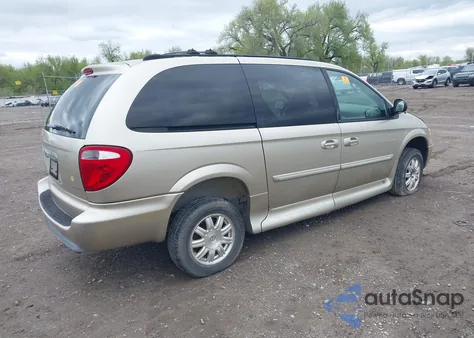 2005 Chrysler Town & Country Touring из США, поврежденный, VIN 2C4GP54L65R501791